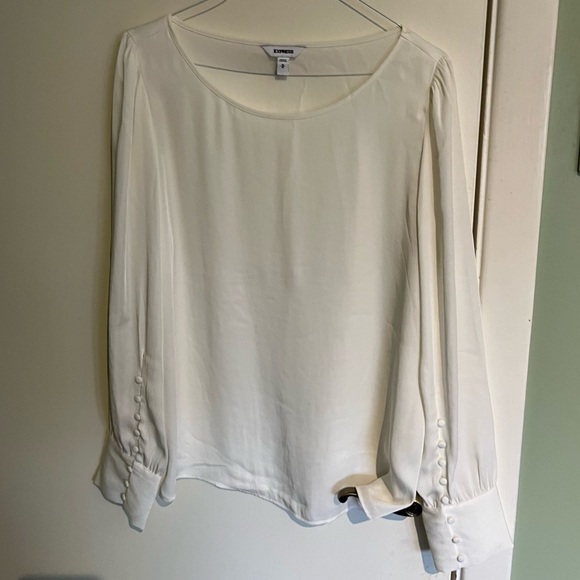 Express Cream/Ivory Blouse - Picture 1 of 3